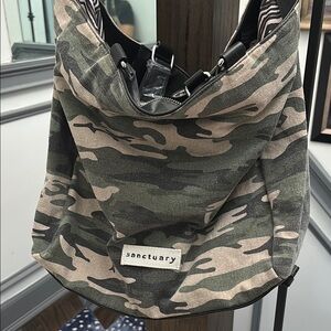 Sanctuary Camouflage Shoulder bag new  with tags attached !!!!
